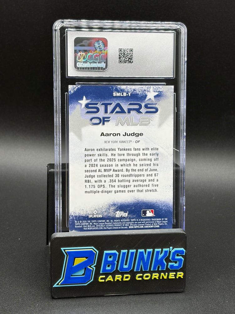2026 Aaron Judge Stars of MLB CGC 10