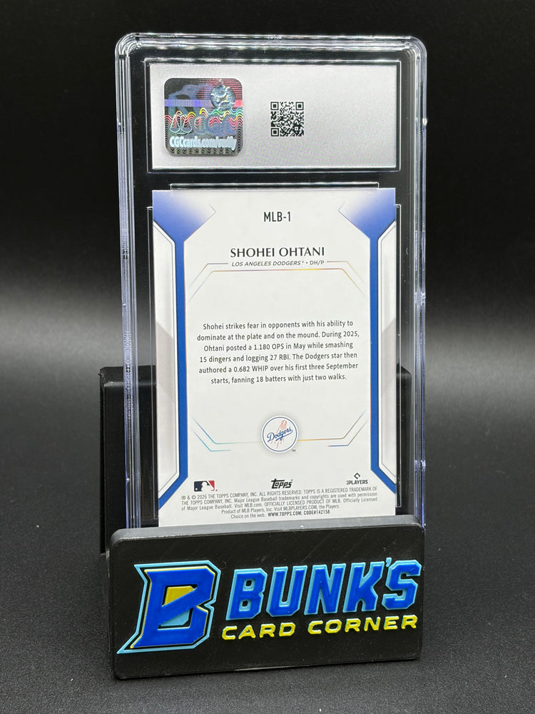 2026 Shohei Ohtani Wave Foil CGC 9.5
