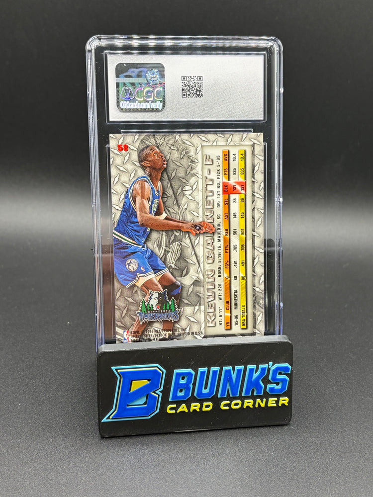 1996-97 Kevin Garnett Fleer Metal CGC 9
