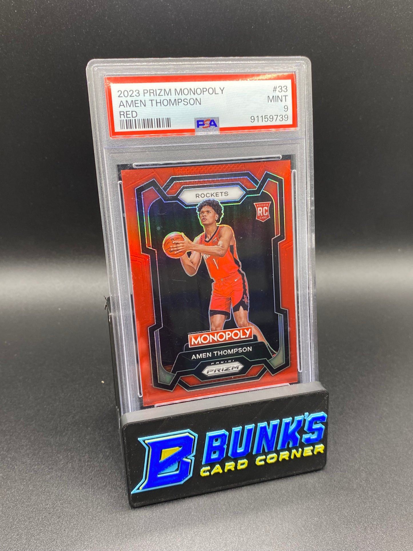 2023 Amen Thompson Red PSA 9