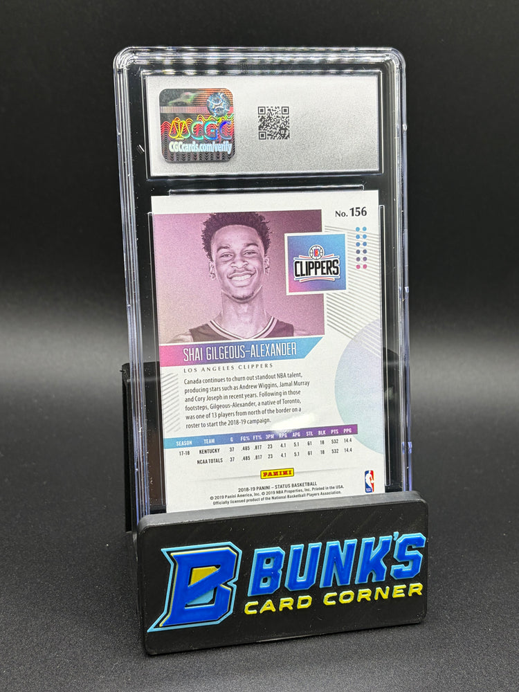 2018-19 Shai Gilgeous-Alexander Status CGC 10 RC