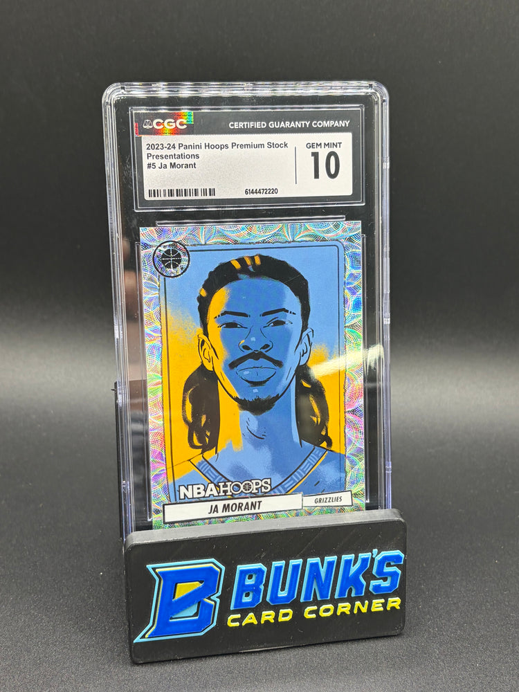 2023-24 Ja Morant Presentations Hoops Premium Stock CGC 10