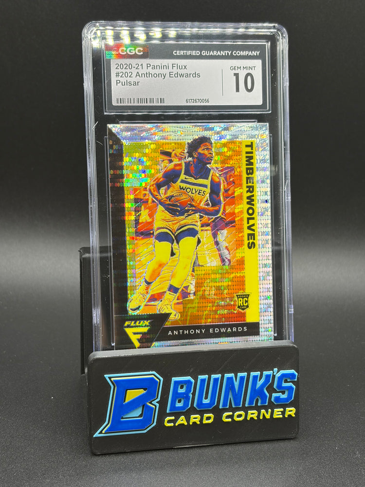 2020-21 Anthony Edwards Pulsar Flux CGC 10 RC