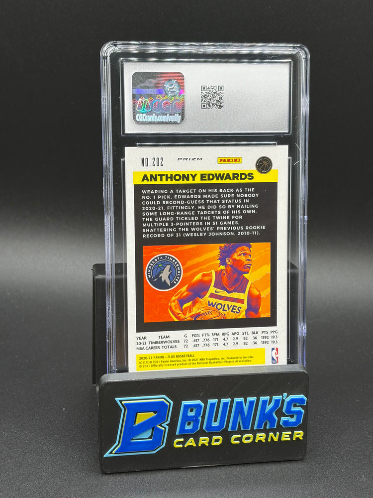 2020-21 Anthony Edwards Pulsar Flux CGC 10 RC