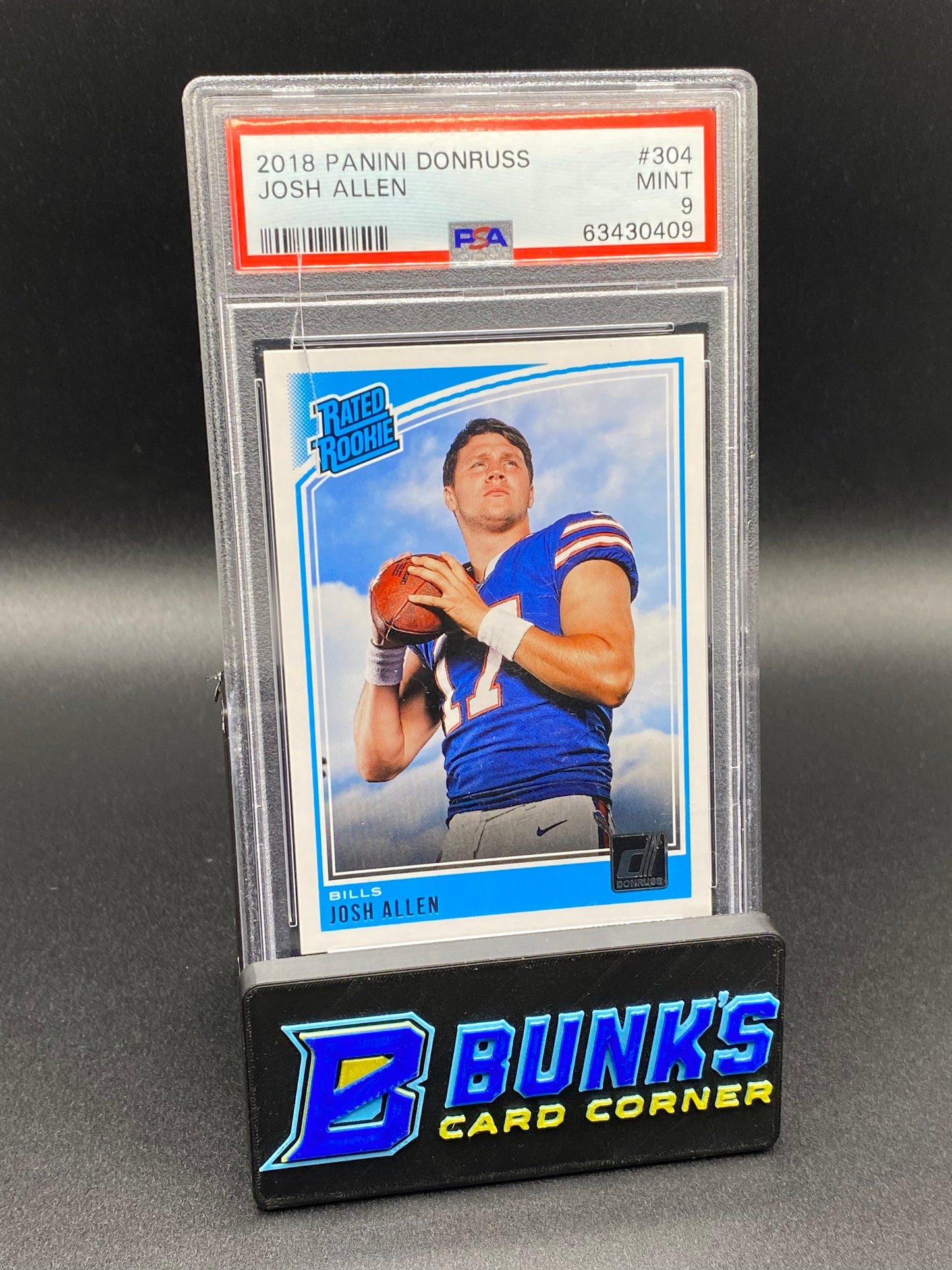2018 Josh Allen Rated Rookies PSA 9