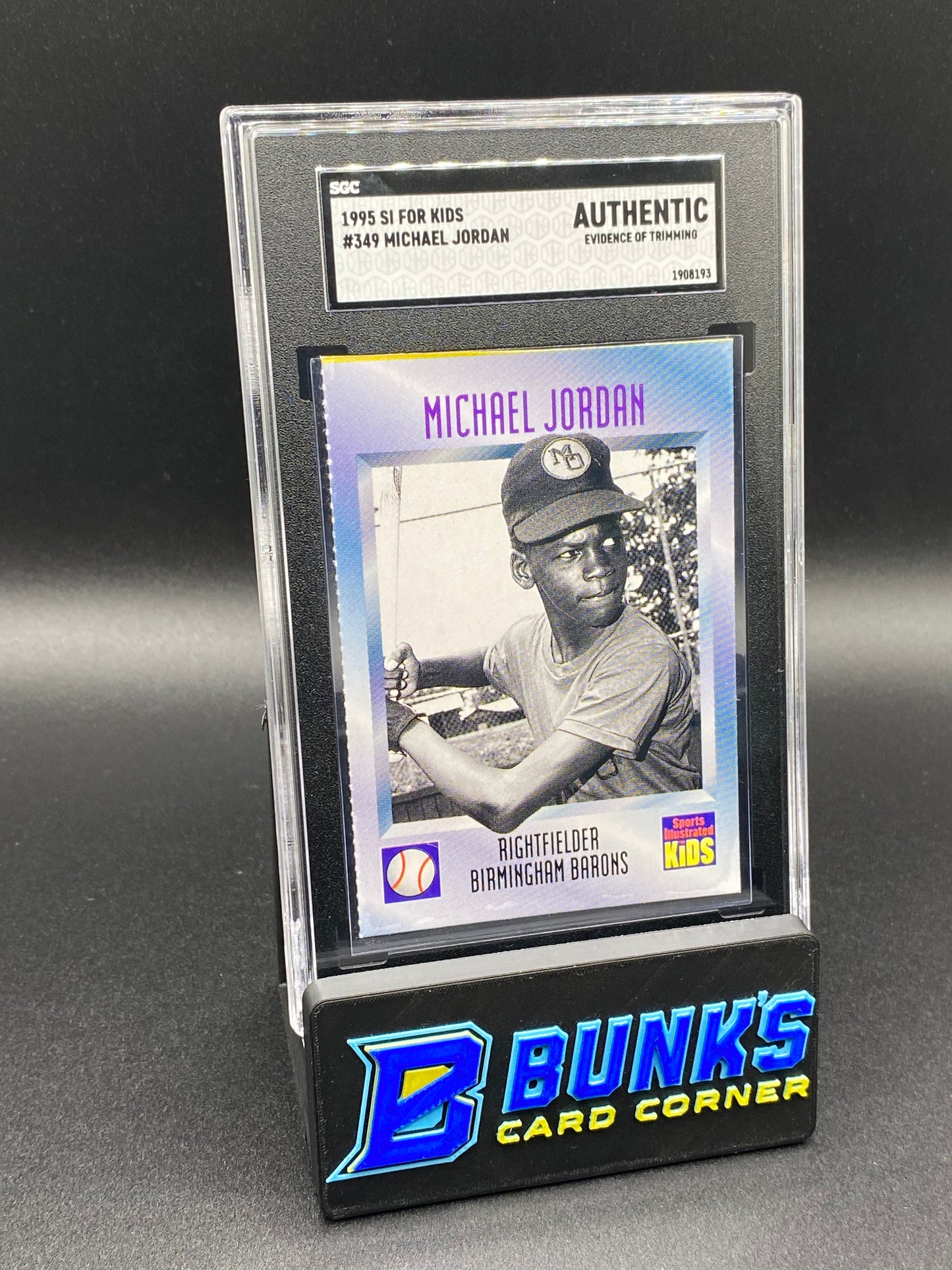 1995 Michael Jordan SGC Authentic