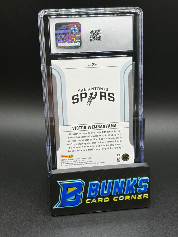 2023-24 Victor Wembanyama Franchise Features CGC 10 RC