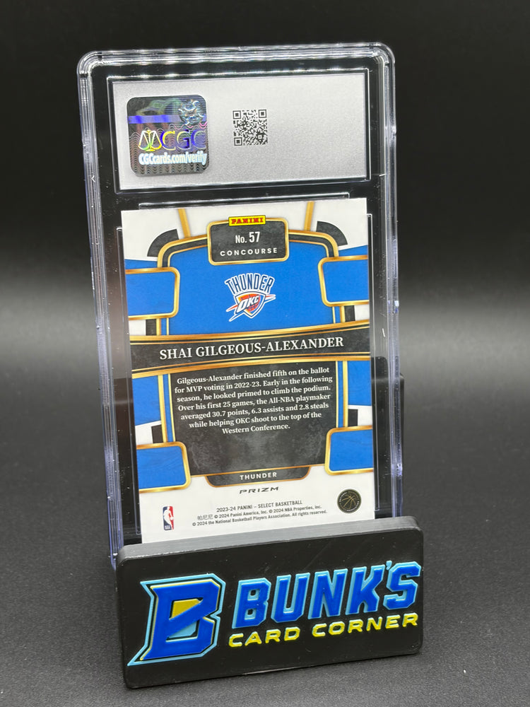 2023-24 Shai Gilgeous-Alexander Orange Flash CGC 10