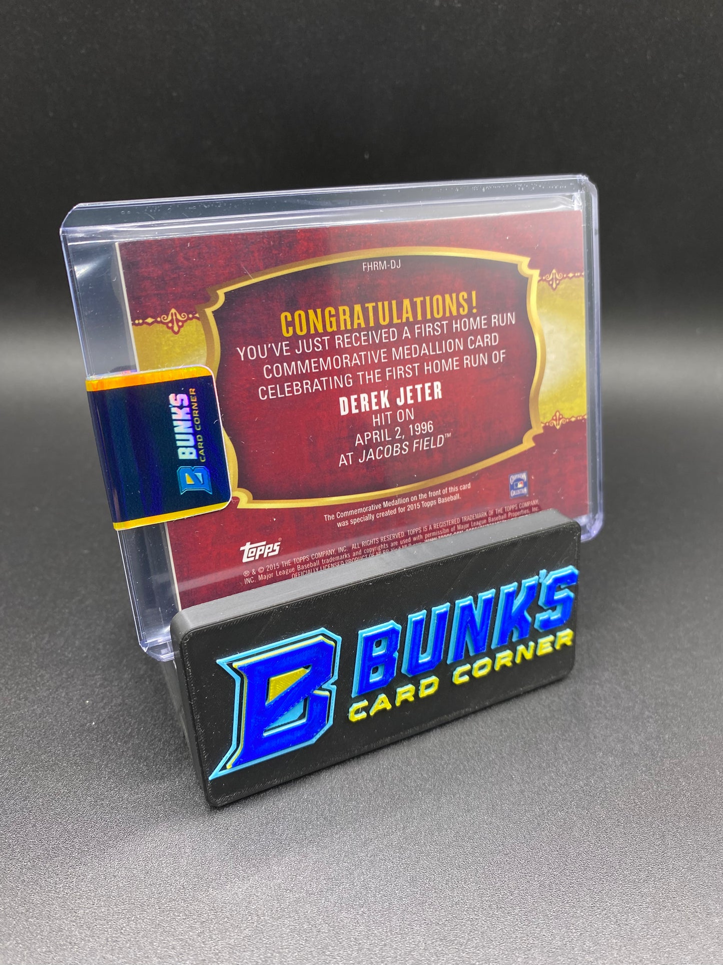 2015 Derek Jeter Commemorative Medallion