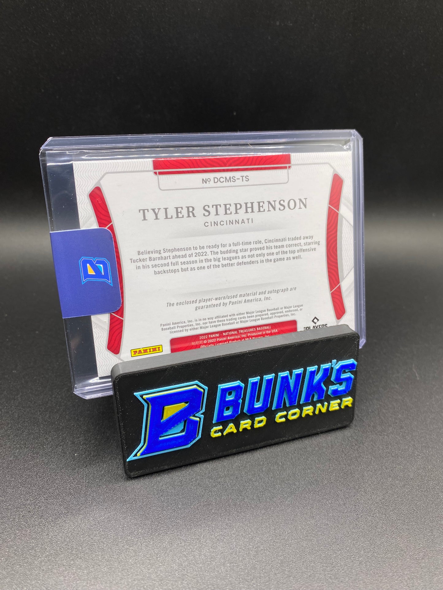 2022 Tyler Stephenson Die Cut Jersey "Steroshield"