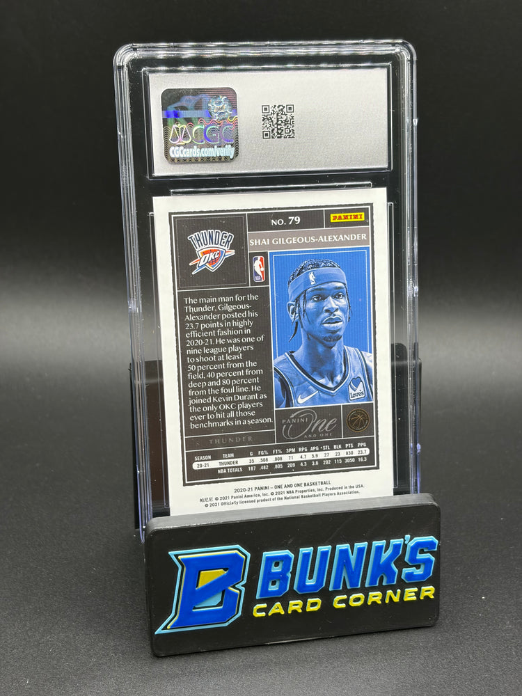 2020-21 Shai Gilgeous-Alexander One and One CGC 10 66/99
