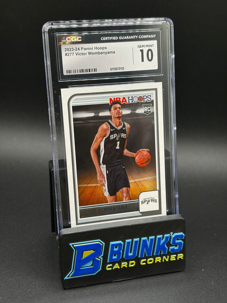 2023-24 Victor Wembanyama Panini Hoops CGC 10 RC