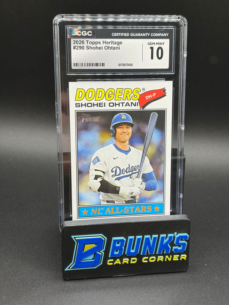2026 Shohei Ohtani Topps Heritage CGC 10
