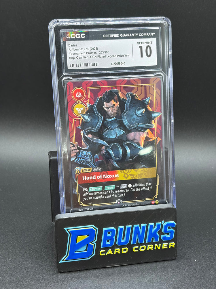 Darius Ridtbound Promo Metal CGC 10