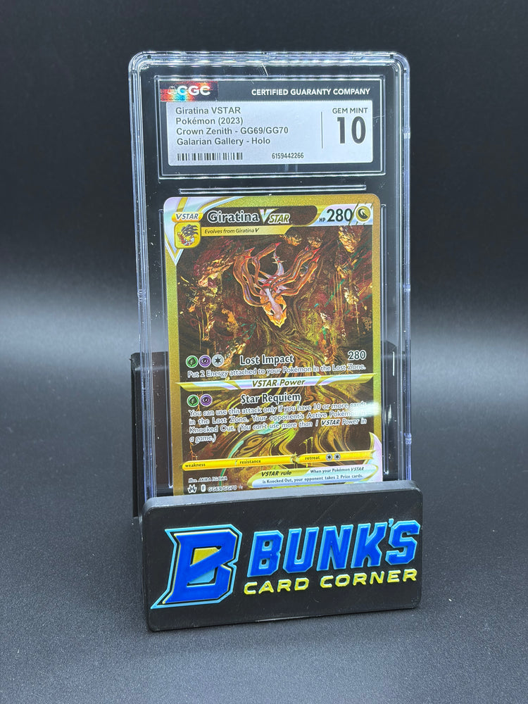 Giratina Vstar Galarian Gallery Crown Zenith CGC 10