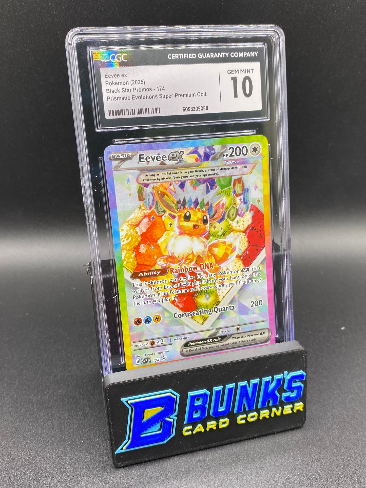 CGC 10 Eevee Ex Prismatic Evolutions Promo