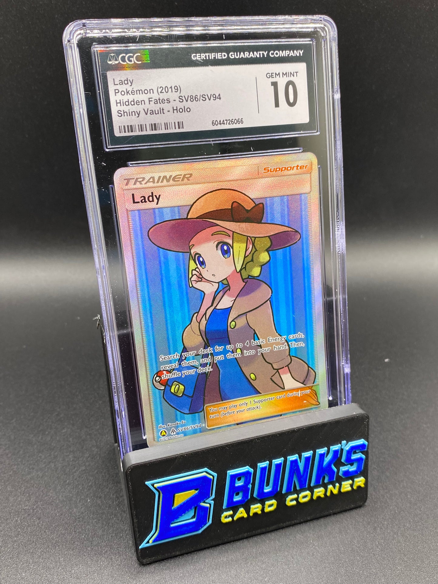 CGC 10 Lady Shiny Vault Hidden Fates
