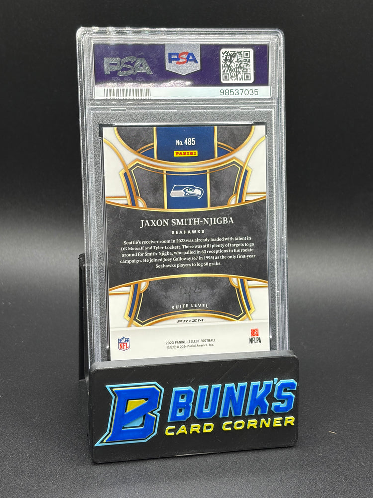 2023 Jaxson Smith-Njigba Tie Dye Prizm PSA 9 13/25