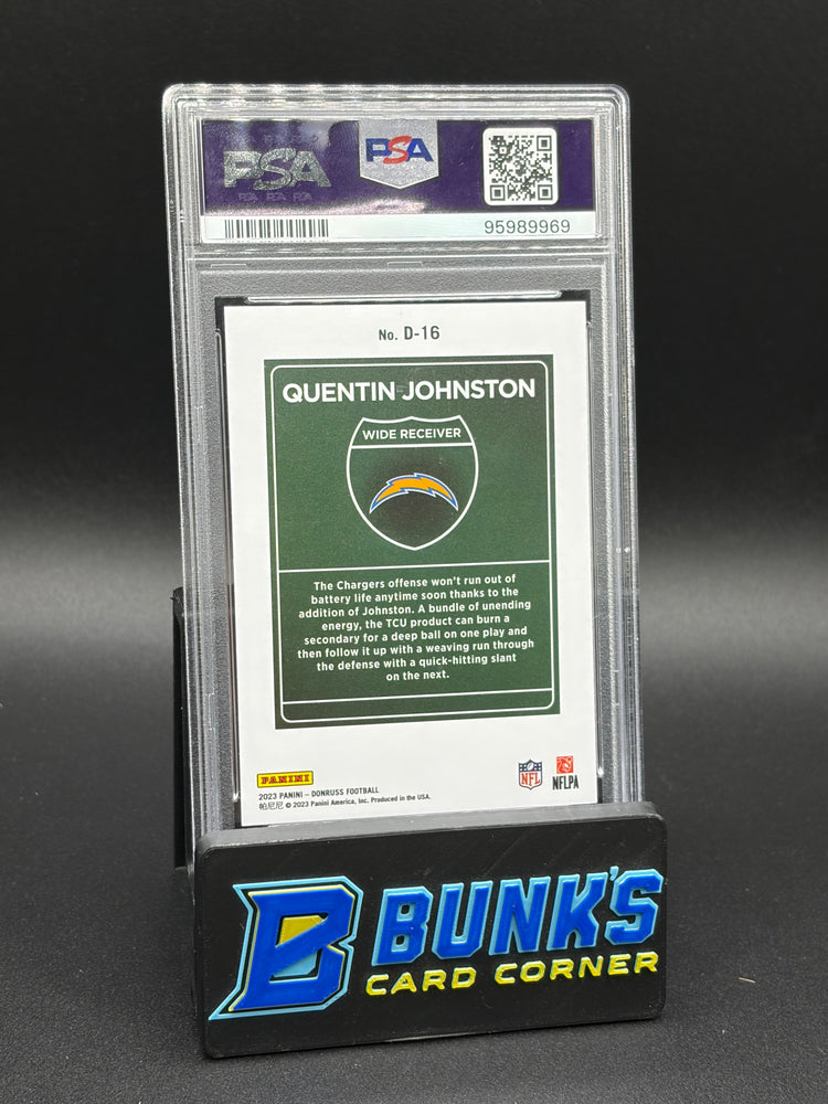 2023 Quentin Johnson Downtown PSA 9 RC