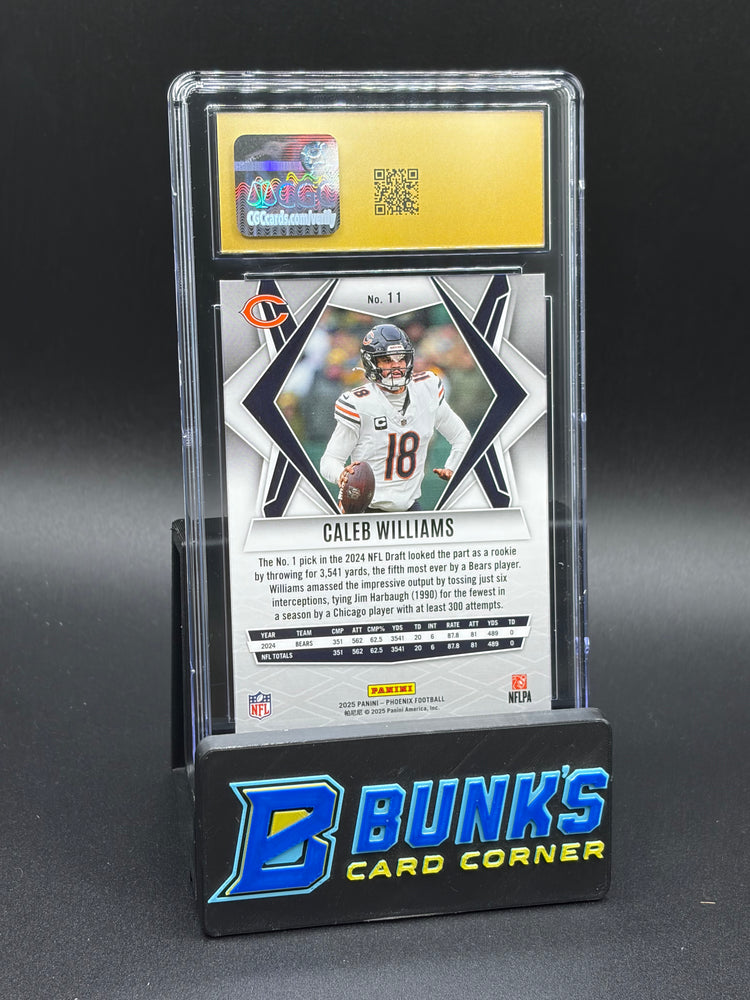 2025 Caleb Williams Silver Winter CGC Pristine 10