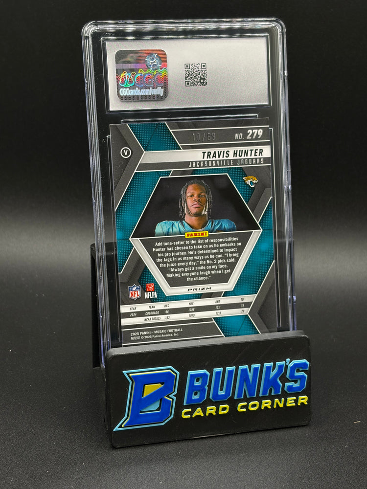 2025 Travis Hunter Choice Fusion Red & Yellow CGC 9.5 RC