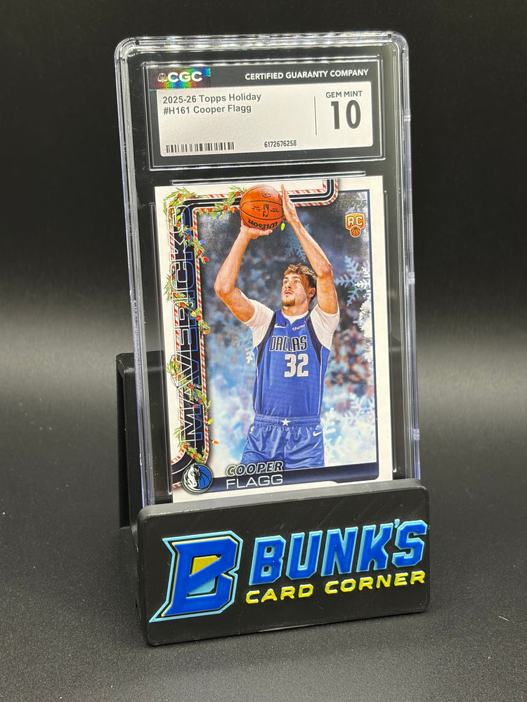 2025-26 Cooper Flagg Topps Holiday CGC 10 RC