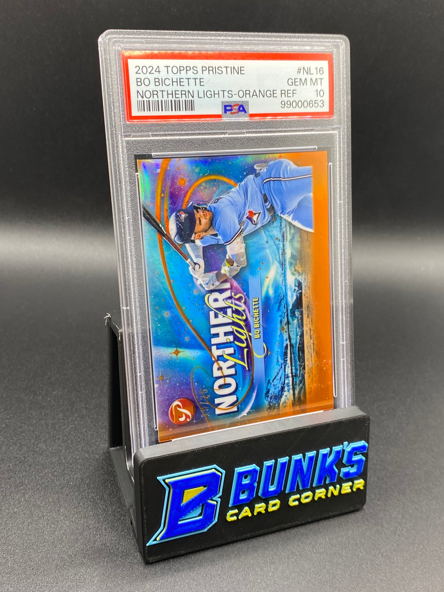 2024 Bo Bichette Northern Lights PSA 10
