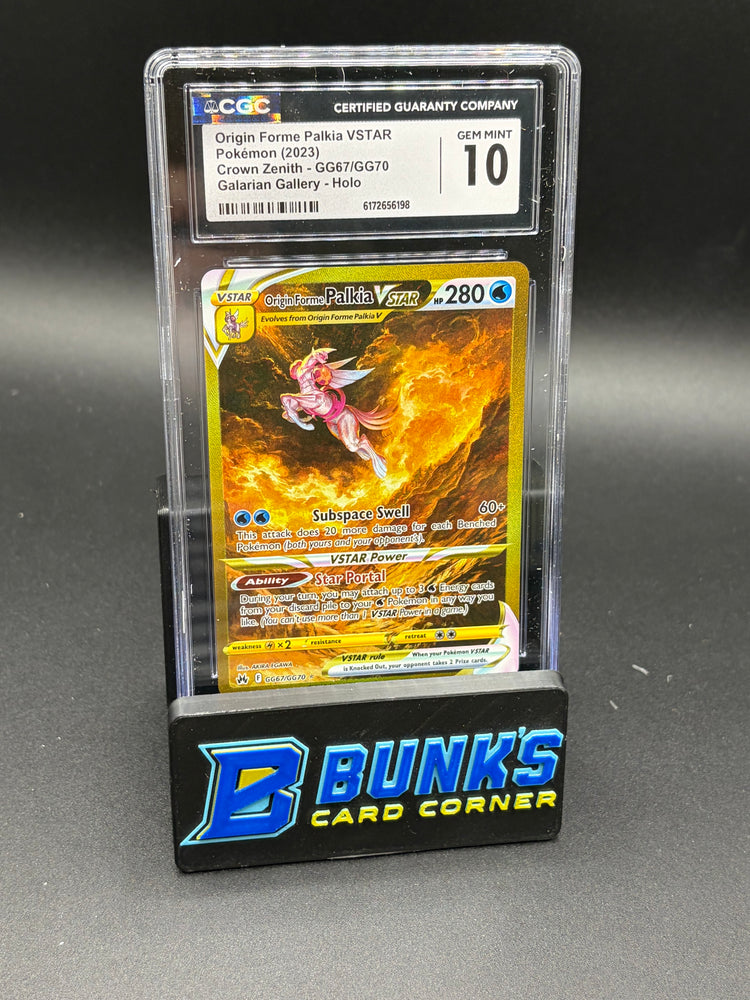 Origin Forme Palkia VSTAR Crown Zenith CGC 10