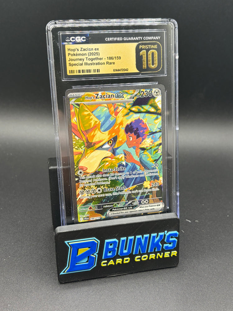 Hop's Zacian EX SIR CGC Pristine 10