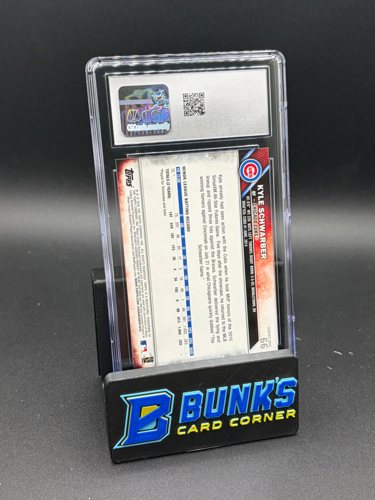 2016 Kyle Schwarber Topps CGC 10 RC