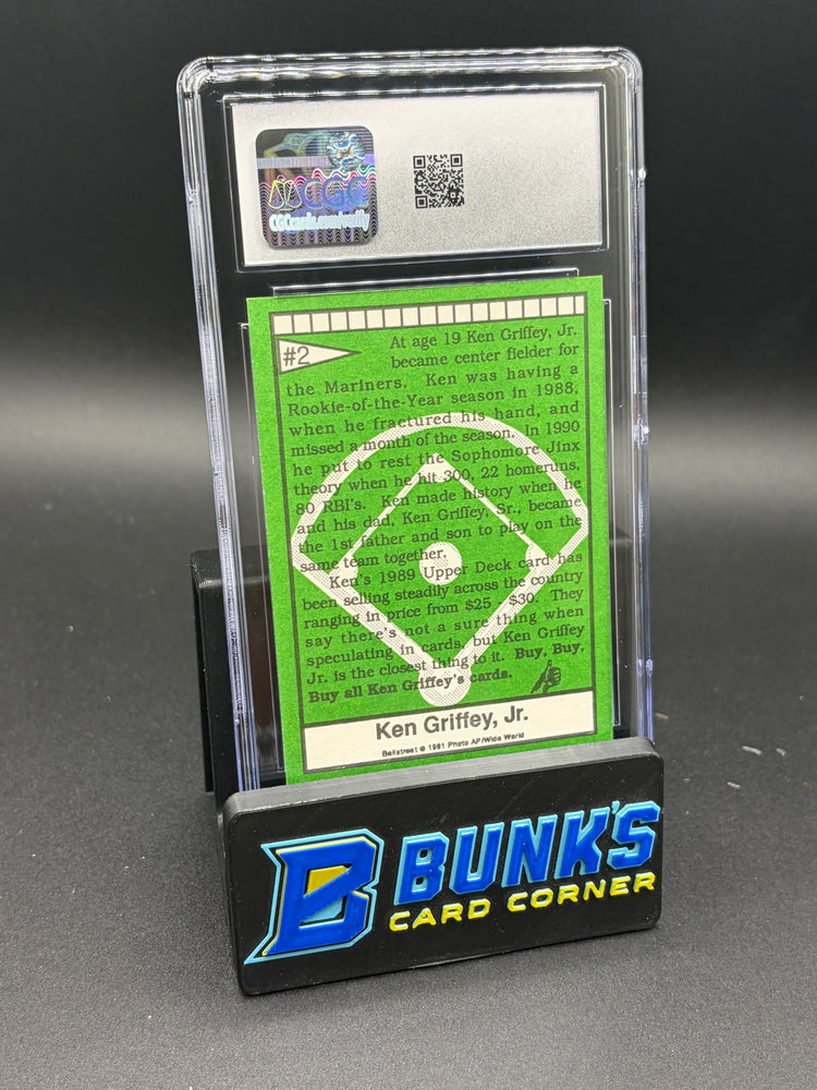 1991 Ken Griffey Jr Ballstreet CGC 9