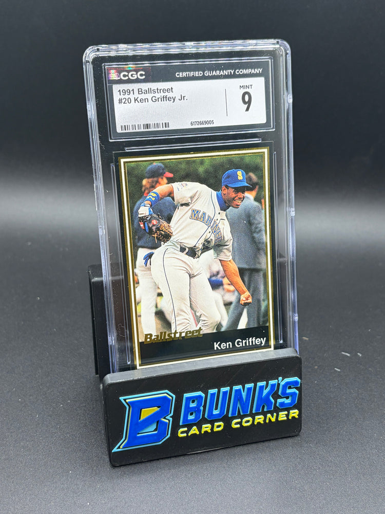 1991 Ken Griffey Jr Ballstreet #20 CGC 9