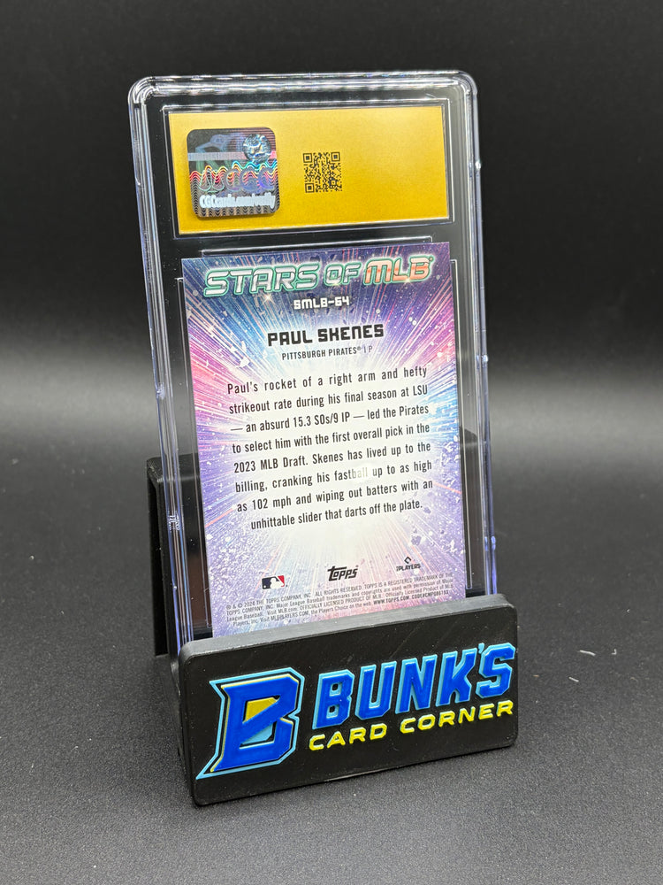 2024 Paul Skenes Stars of MLB Topps Update CGC Pristine 10 RC