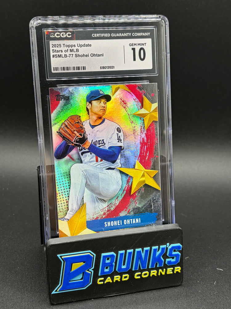 2025 Shohei Ohtani Stars of MLB Topps Update CGC 10