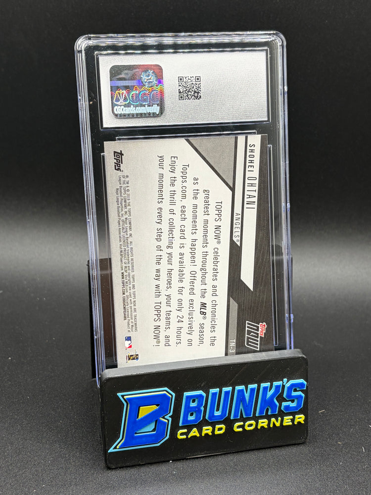 2019 Shohei Ohtani Topps Now Review CGC 9.5 RC