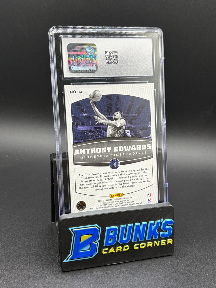 2021-22 Anthony Edwards Orange Operation Detonation CGC 10