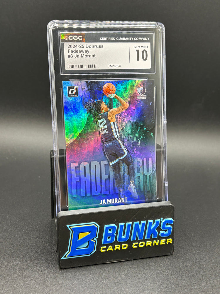 2024-25 Ja Morant Fadeaway Donruss CGC 10