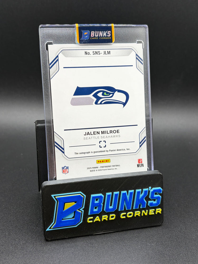 2025 Jalen Milore Photogenic Snapshot Signatures RC 14/25