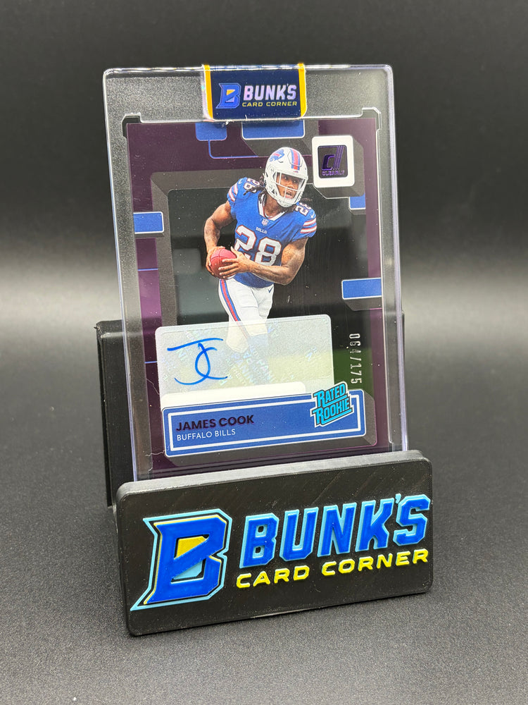 2022 James Cook Clearly Purple Auto 64/175