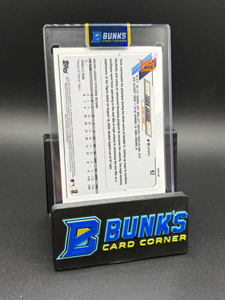 2021 Tarik Skubal Topps Photo Variation SP RC