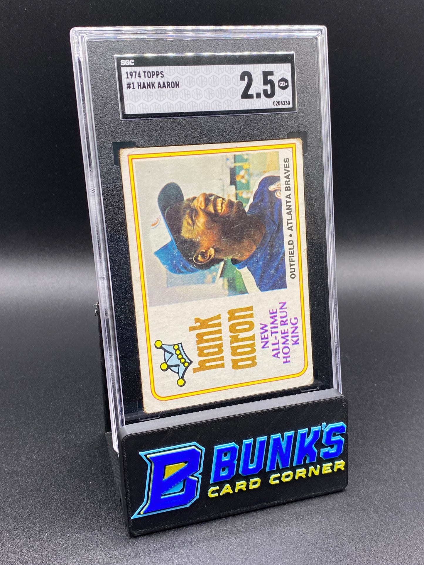 1974 Hank Aaron SGC 2.5