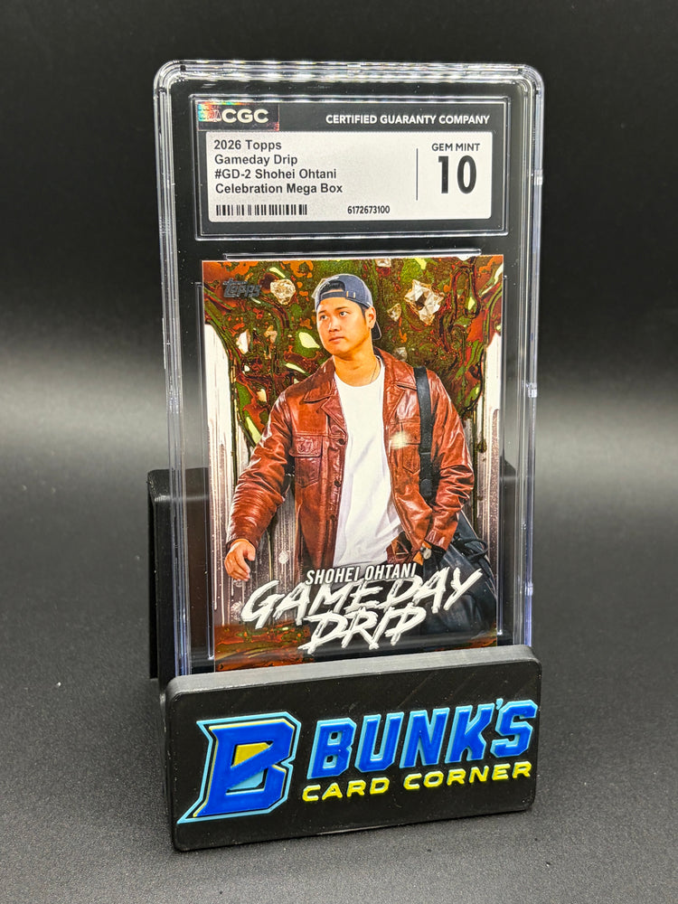 2026 Shohei Ohtani Celebration Mega Box Gameday Drip CGC 10