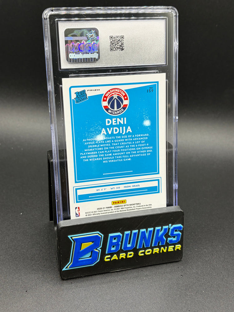2020-21 Deni Avdija Fanatics Exclusive Set Optic CGC 10 RC