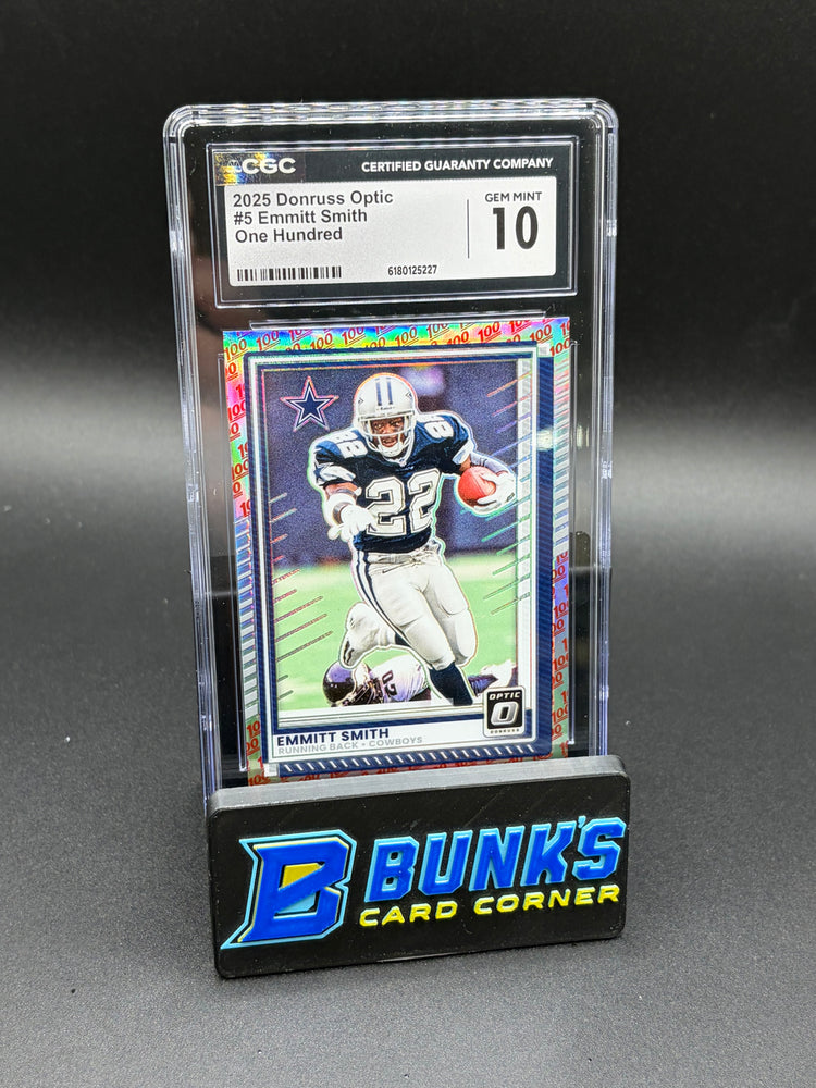 2025 Emmitt Smith One Hundred Optic CGC 10