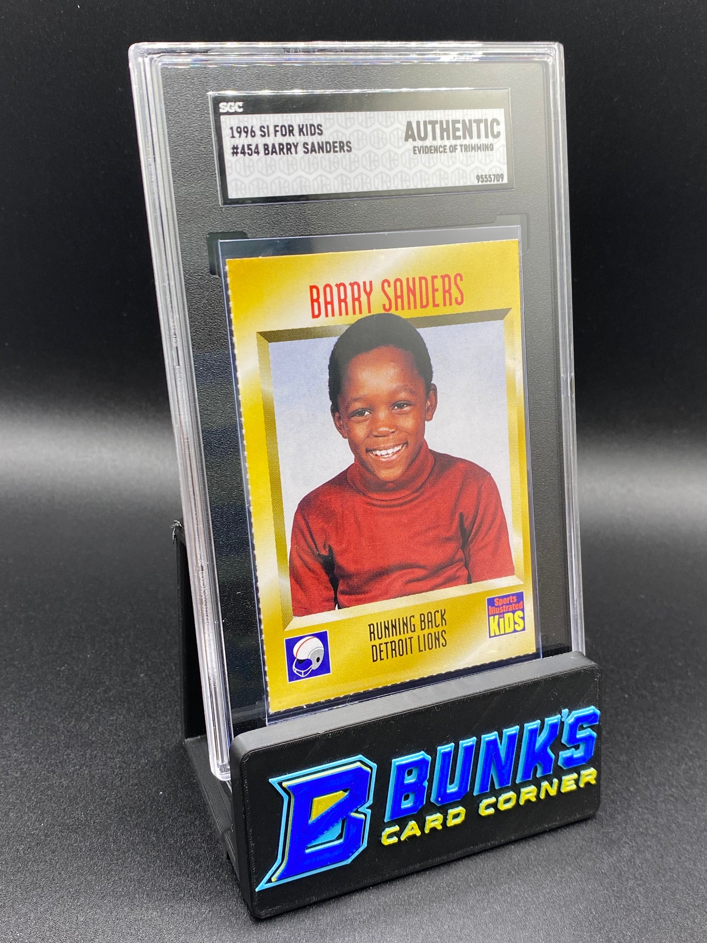 1996 Barry Sanders SGC Authentic