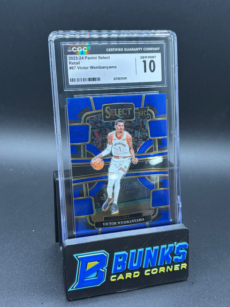 2023-24 Victor Wembanyama Retail Select CGC 10 RC