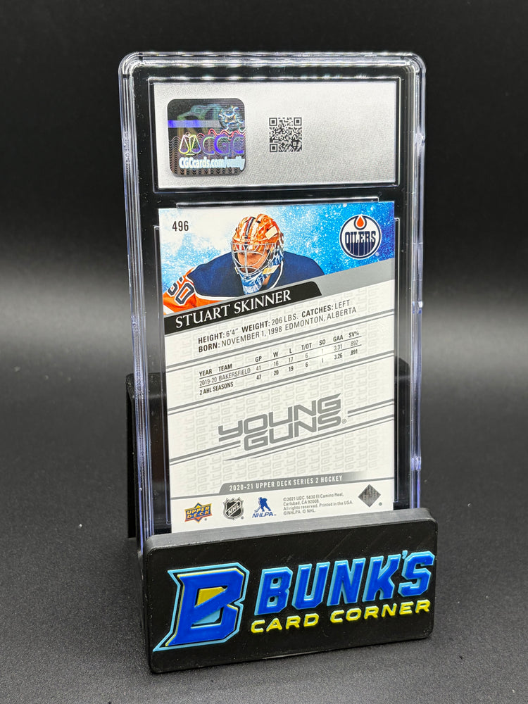 2020-21 Stuart Skinner Young Guns Upper Deck CGC 10