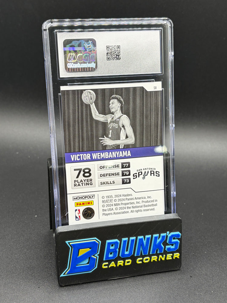 2023-24 Victor Wembanyama Starter Deck Monopoly CGC 9.5 RC