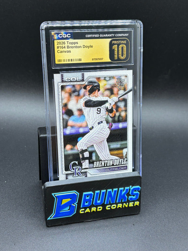 2026 Brenton Doyle Canvas Topps CGC Pristine 10 15/50