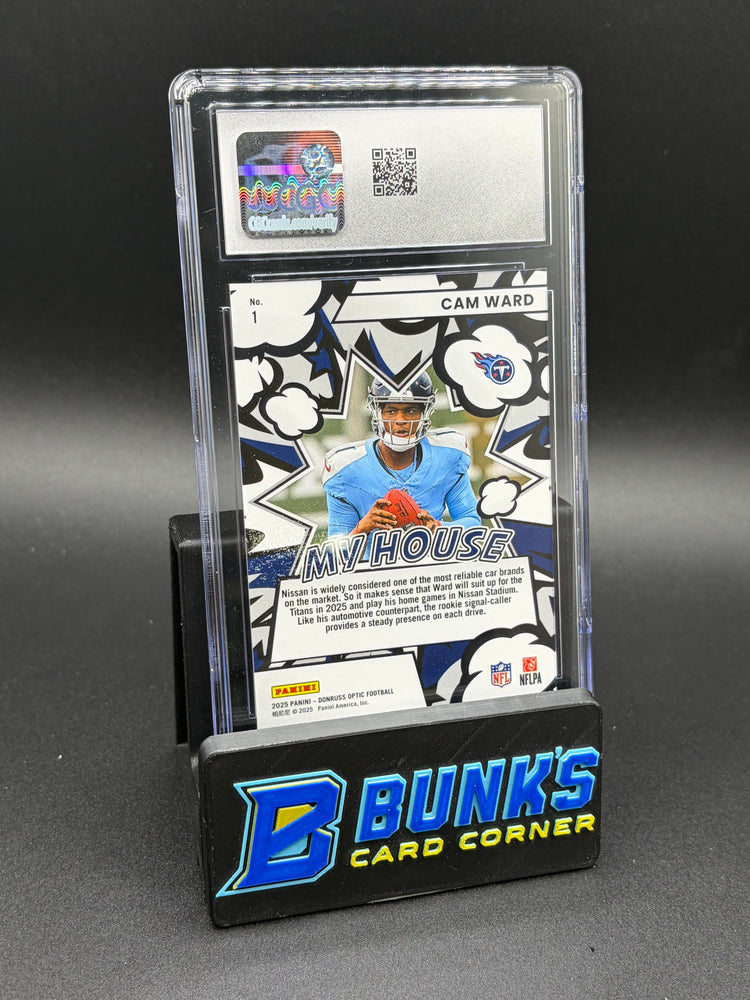 2025 Cam Ward My House Optic CGC 10 RC